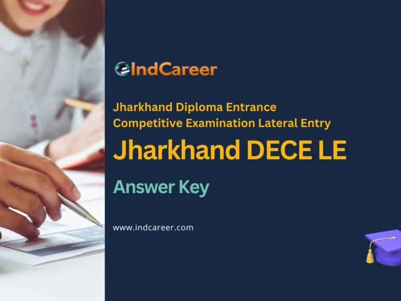 Jharkhand Polytechnic Lateral Entry Answer Key