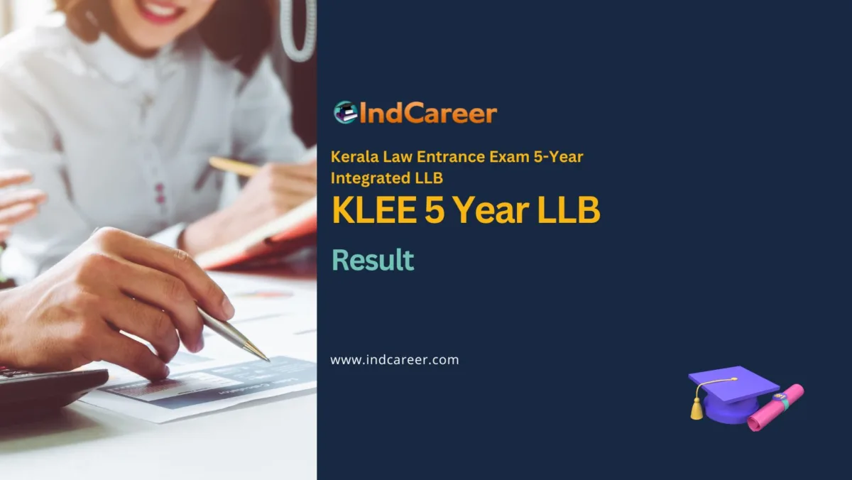 KLEE 5 Year LLB Exam Result