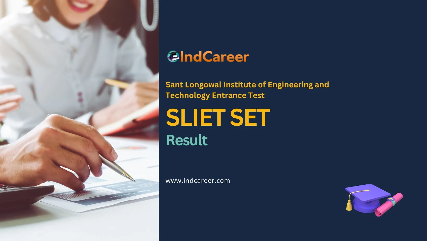 SLIET SET Result