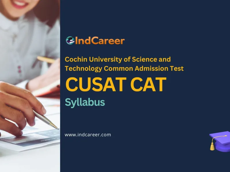 CUSAT CAT Syllabus