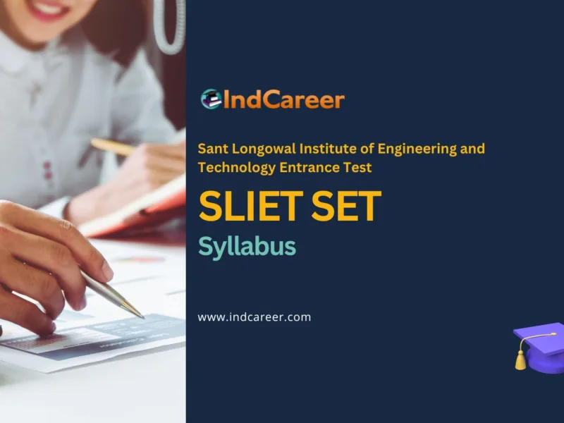 SLIET SET Syllabus