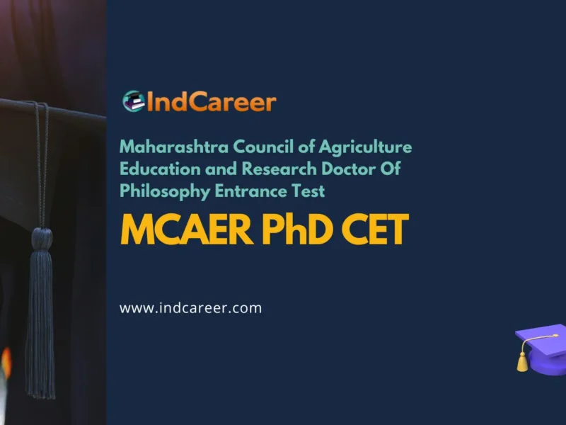 MCAER PhD CET