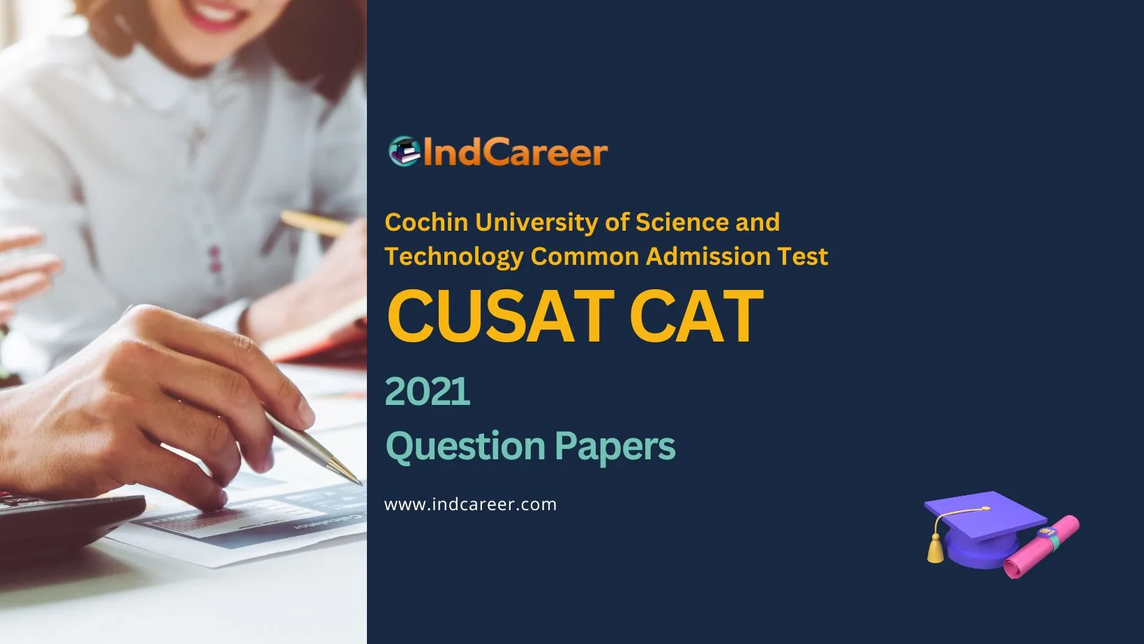 CUSAT CAT 2021 Question Papers: Download PDFs with Solutions