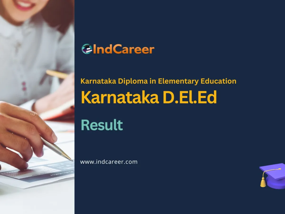Karnataka D.El.Ed Admission Result, Merit List, Seat Allotment