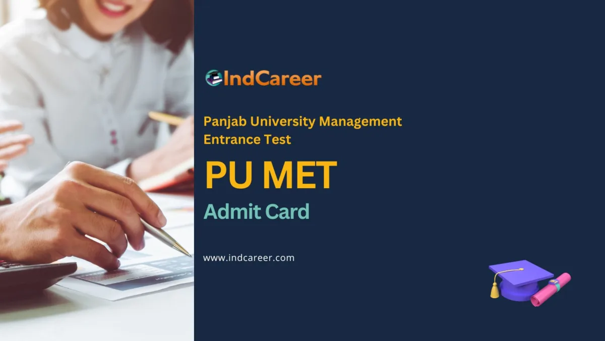 PU MET Admit Card