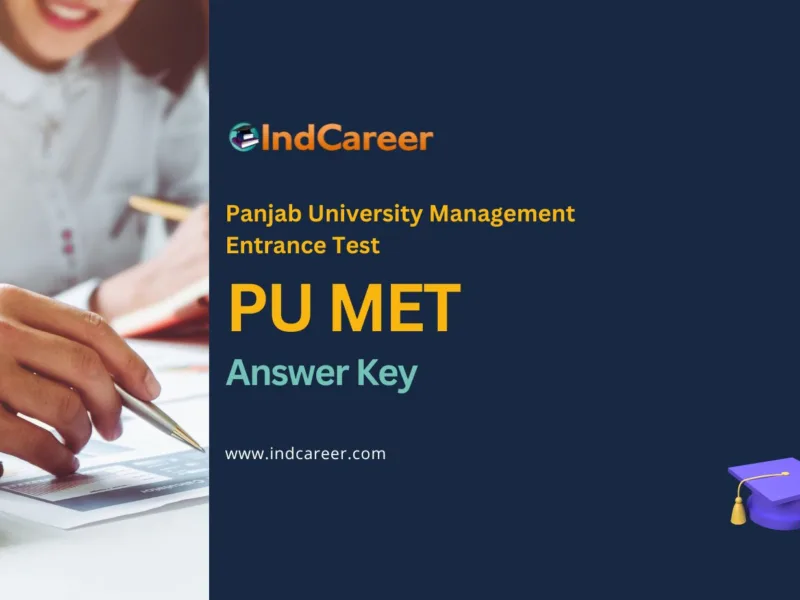 PU MET Answer Key