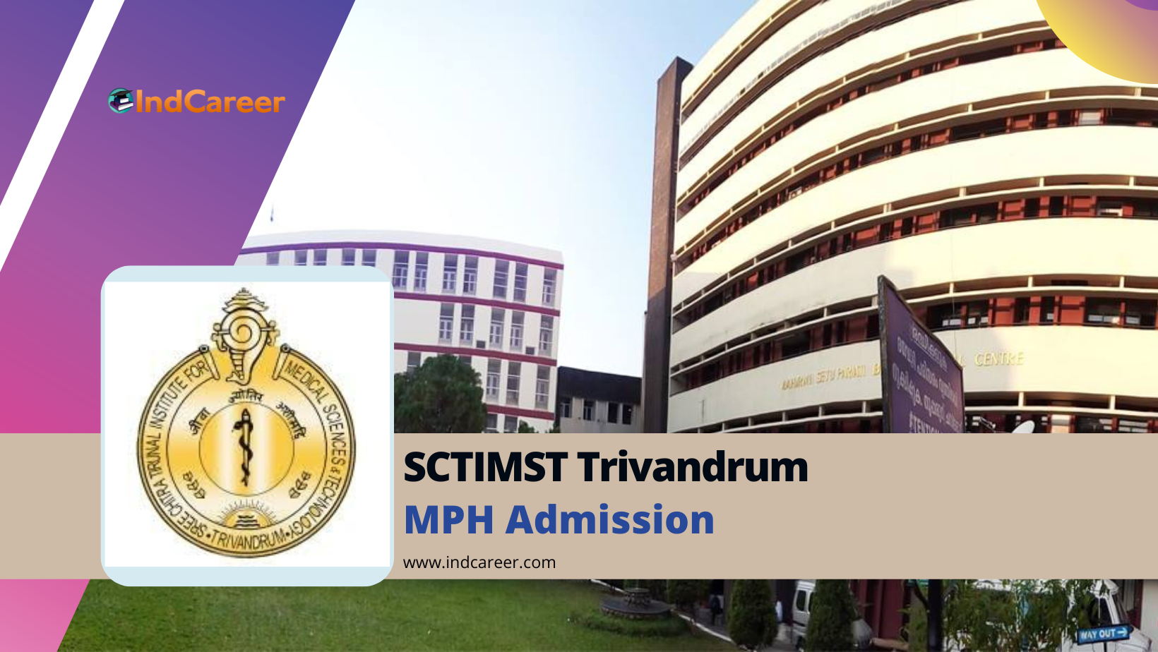 SCTIMST Trivandrum MPH Admission