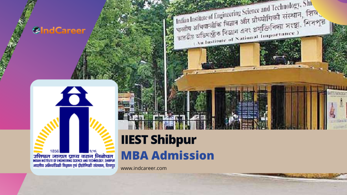 IIEST Shibpur MBA Admission