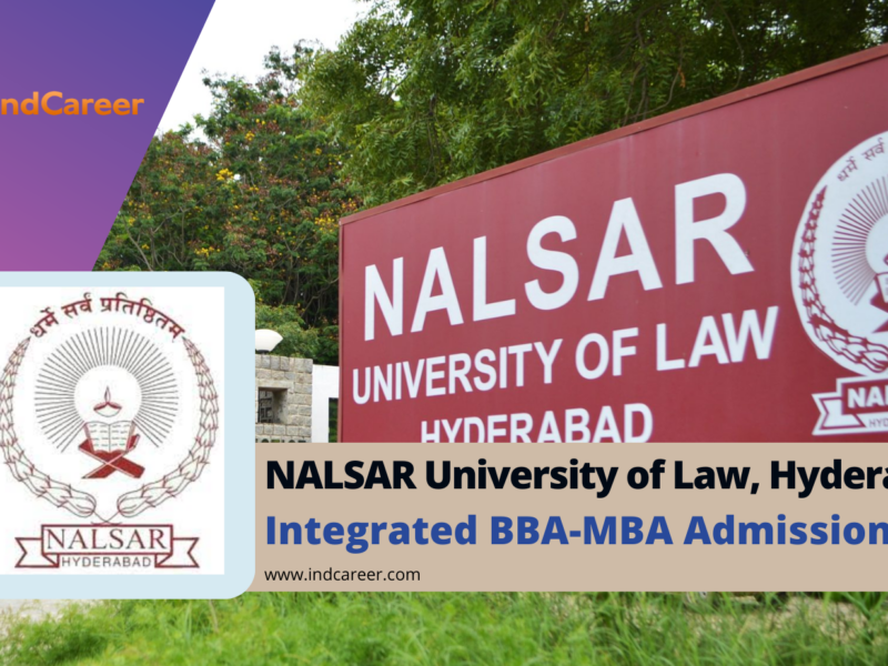 NALSAR University of Law, Hyderabad Integrated BBA-MB Admission