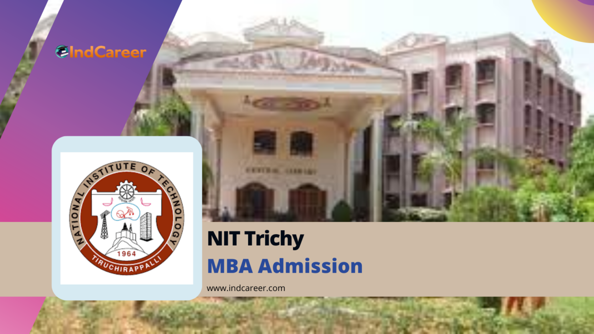 NIT Trichy MBA Admission