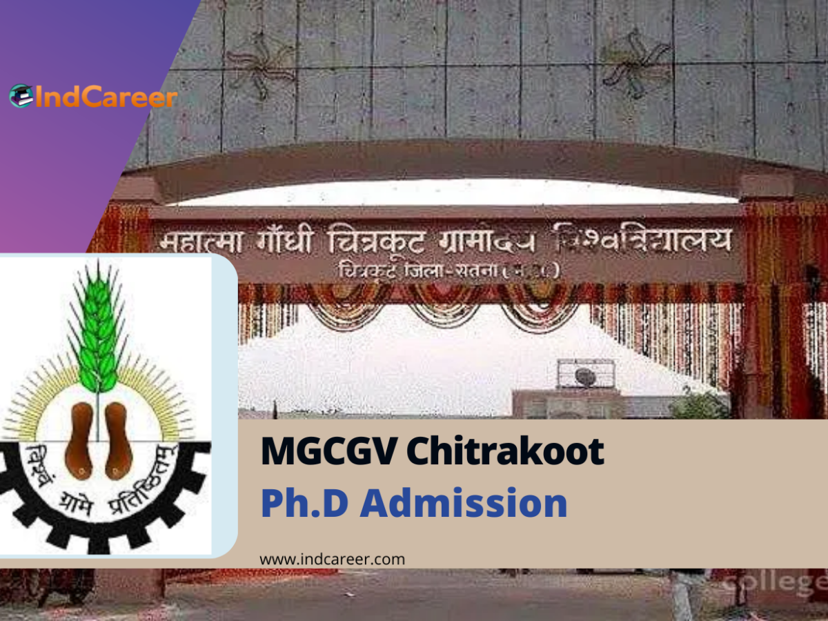 MGCGV Chitrakoot PhD Admission 2024