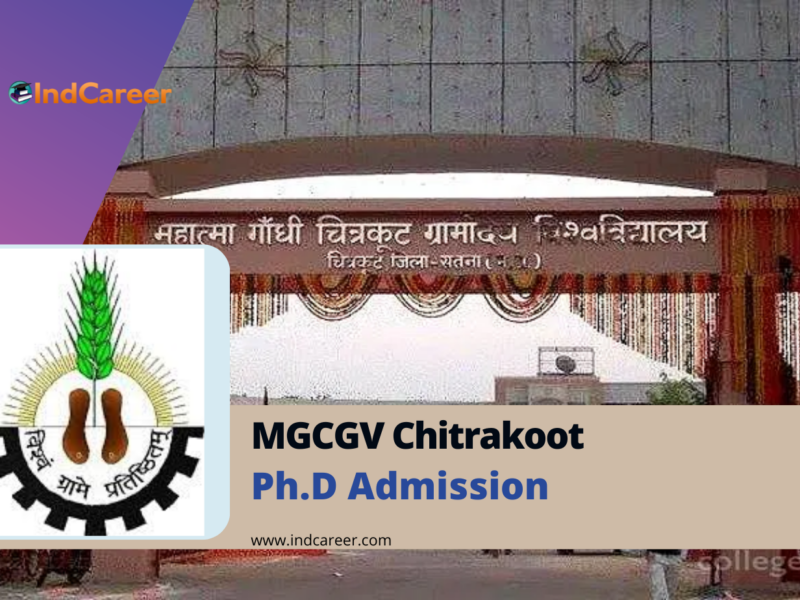 MGCGV Chitrakoot PhD Admission