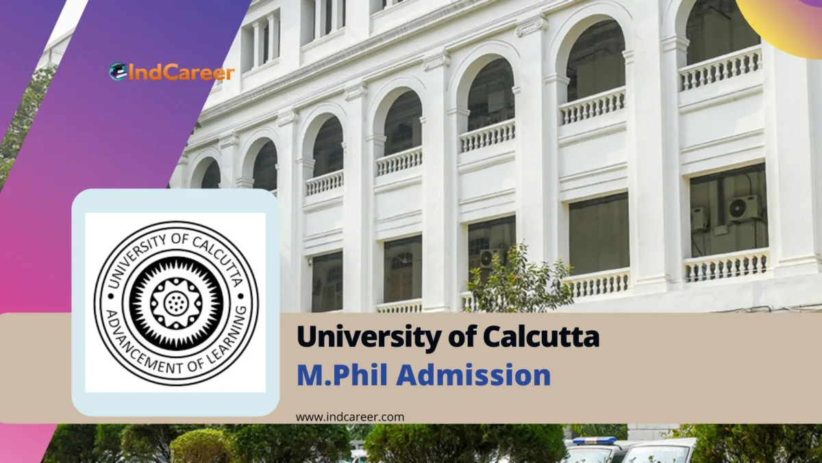 University of Calcutta M.Phil Admission