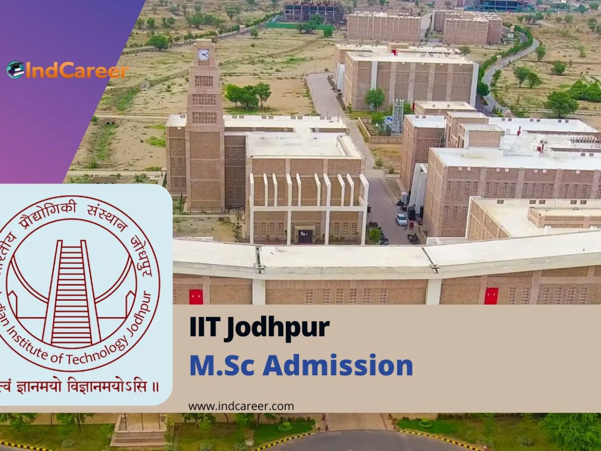 IIT Jodhpur M.Sc. Admission