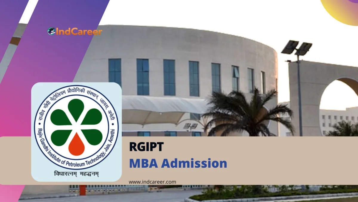 RGIPT MBA Admission