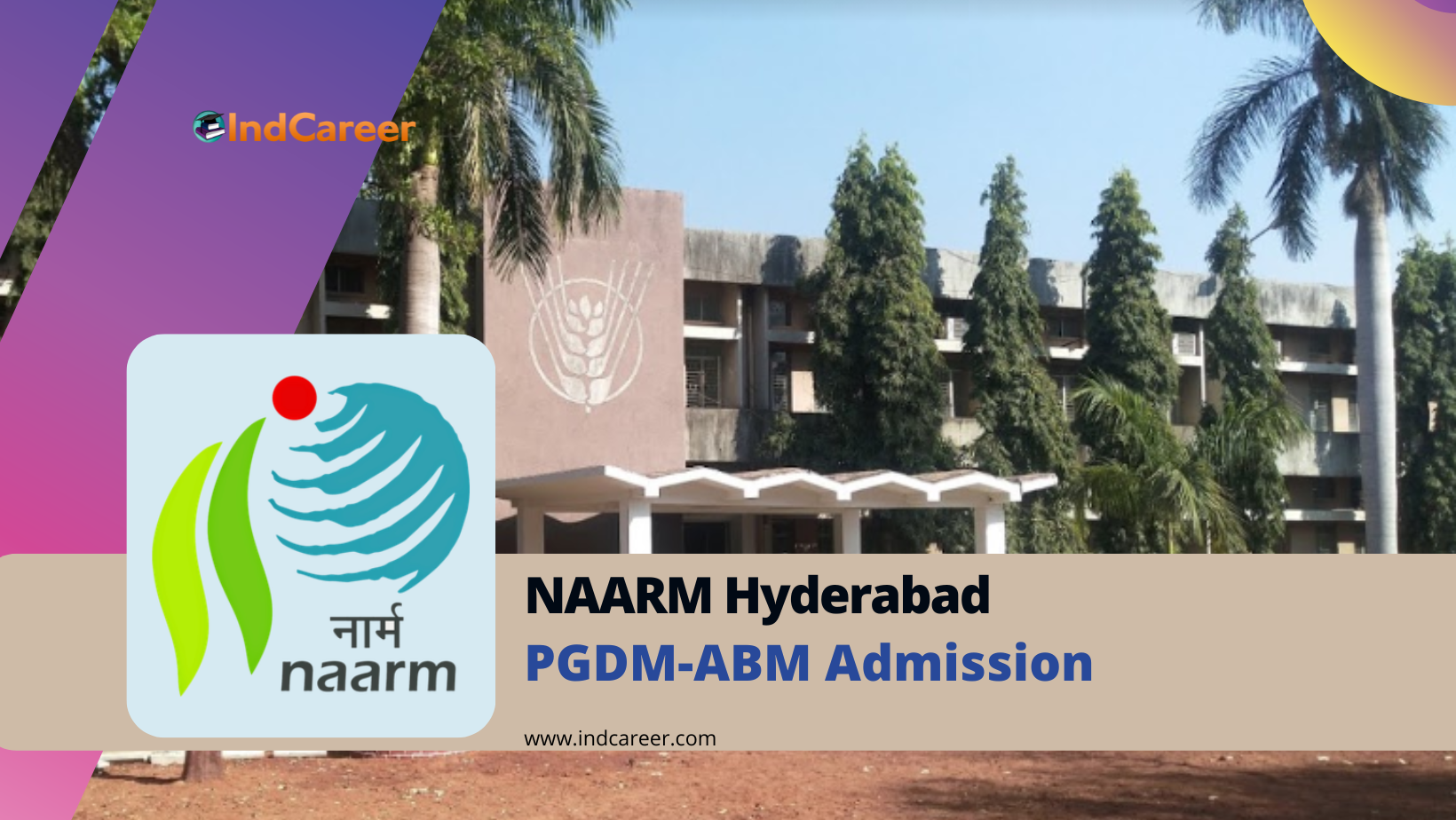 NAARM PGDM-ABM Admission