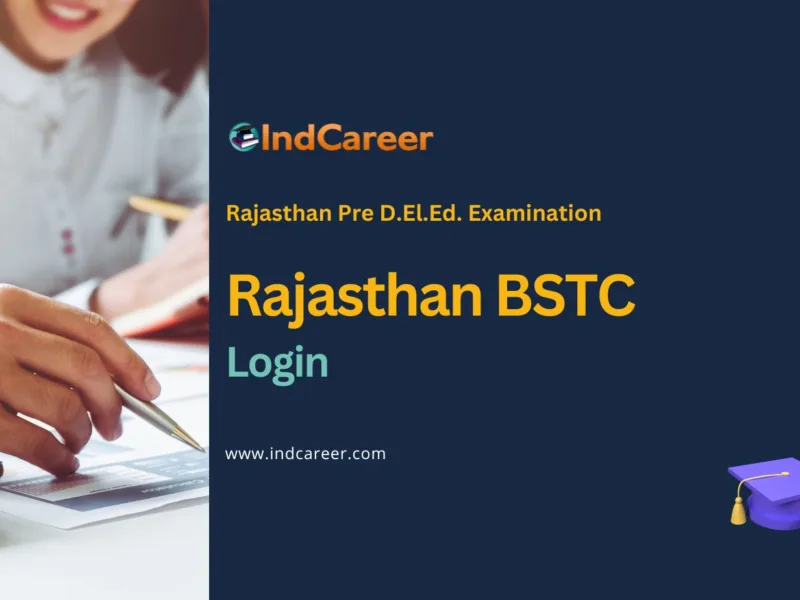 Rajasthan BSTC Login
