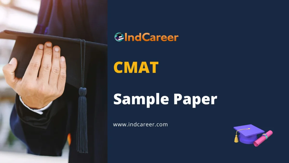 CMAT Sample Paper