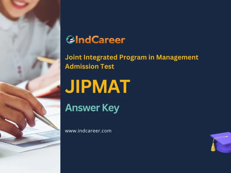 JIPMAT Answer Key