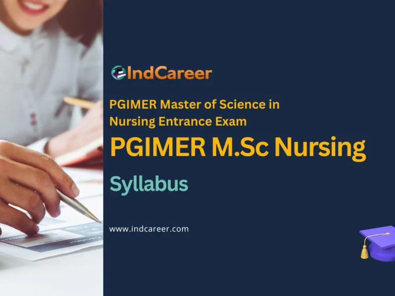 PGIMER M.Sc Nursing Syllabus