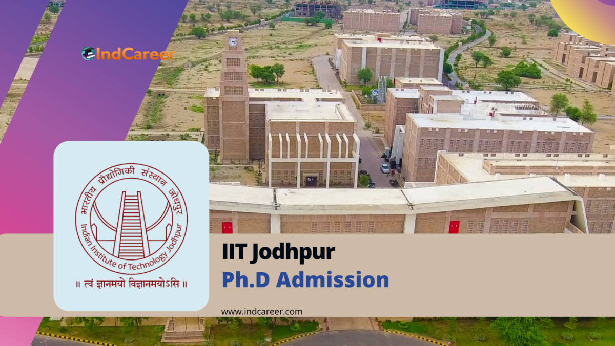 IIT Jodhpur PhD Admission