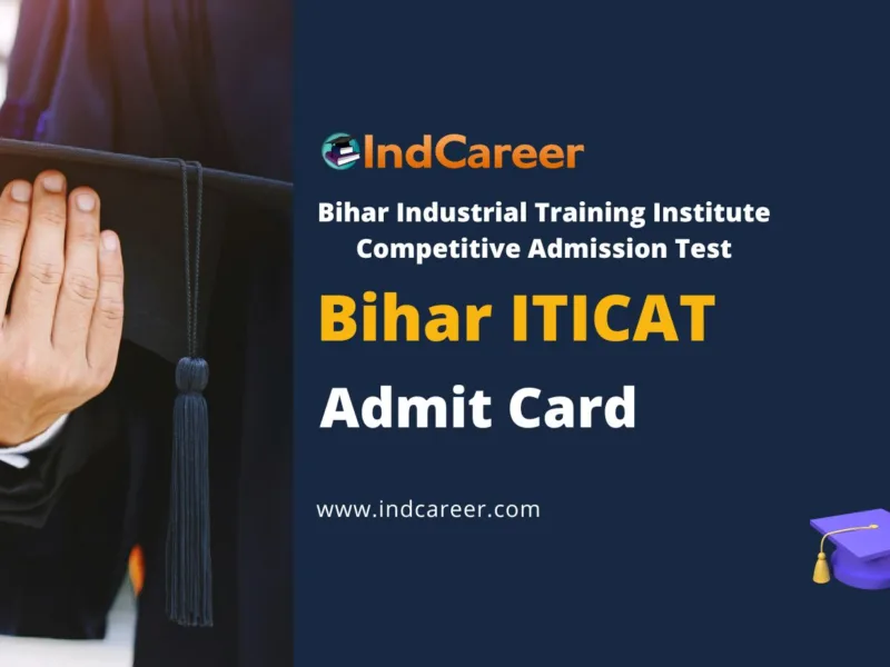 Bihar ITICAT Admit Card