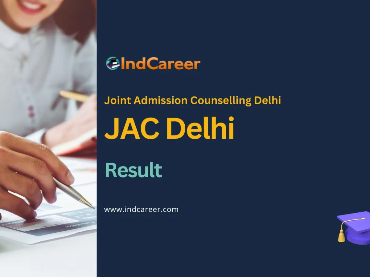 JAC Delhi Result: Check Seat Allotment