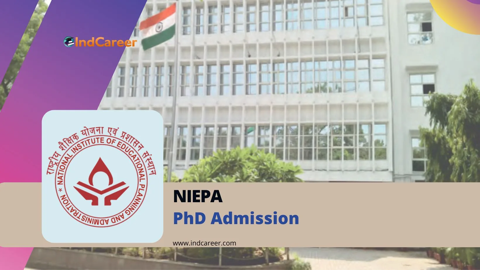 NIEPA PhD Admission