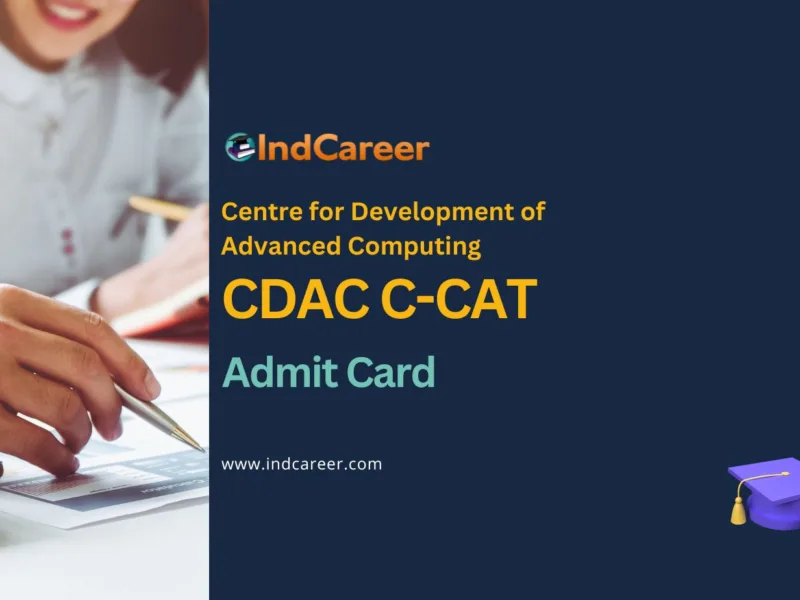 CDAC C-CAT Admit Card