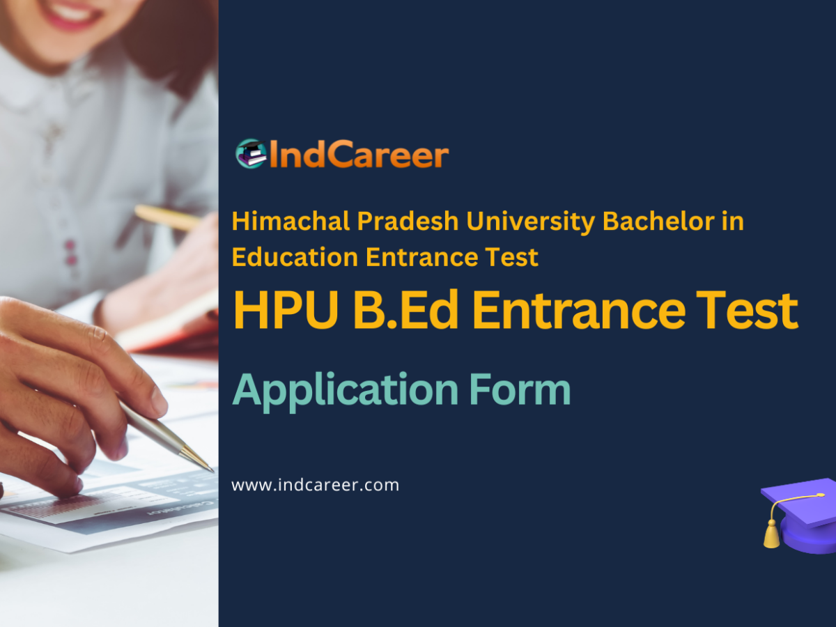 HPU B.Ed Entrance Test Application Form