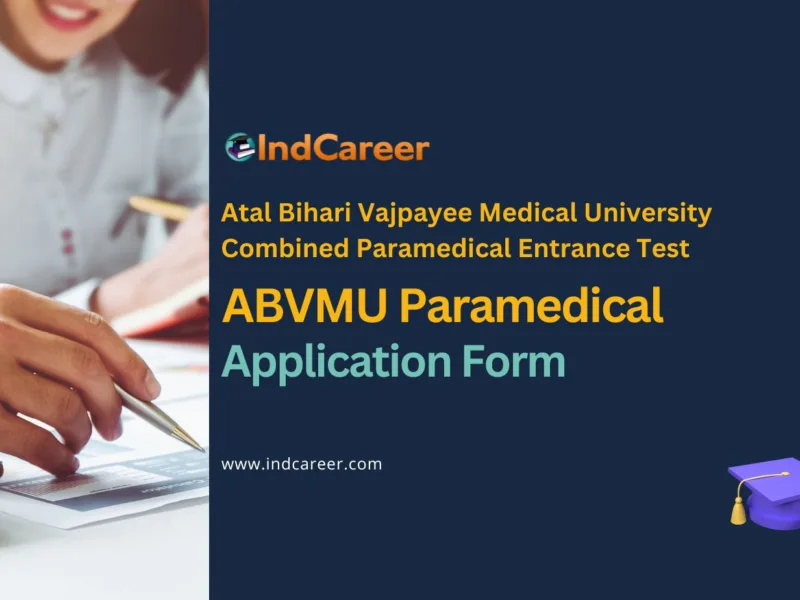 ABVMU Paramedical Application Form