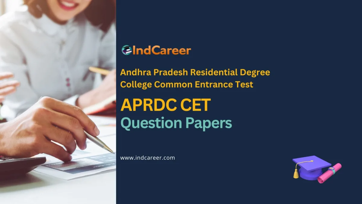 APRDC CET Previous Year Question Papers
