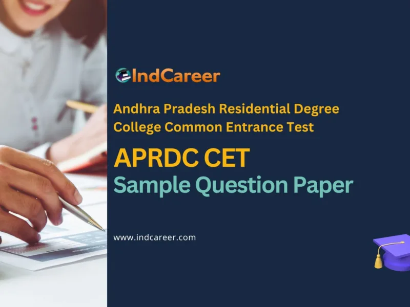 APRDC CET Sample Question Paper