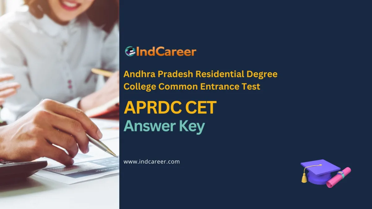 APRDC CET Answer Key