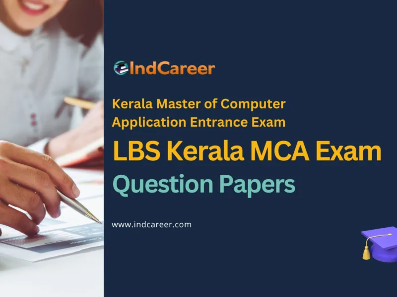 LBS Kerala MCA Entrance Test Question Papers