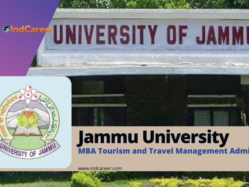 Jammu University MBA Tourism and Travel Management Admission