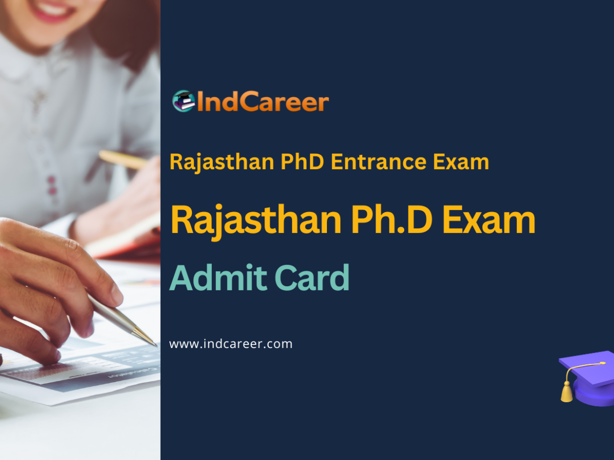Rajasthan PhD Exam Admit Card