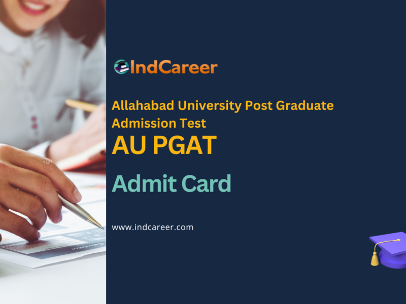 AU PGAT Admit Card