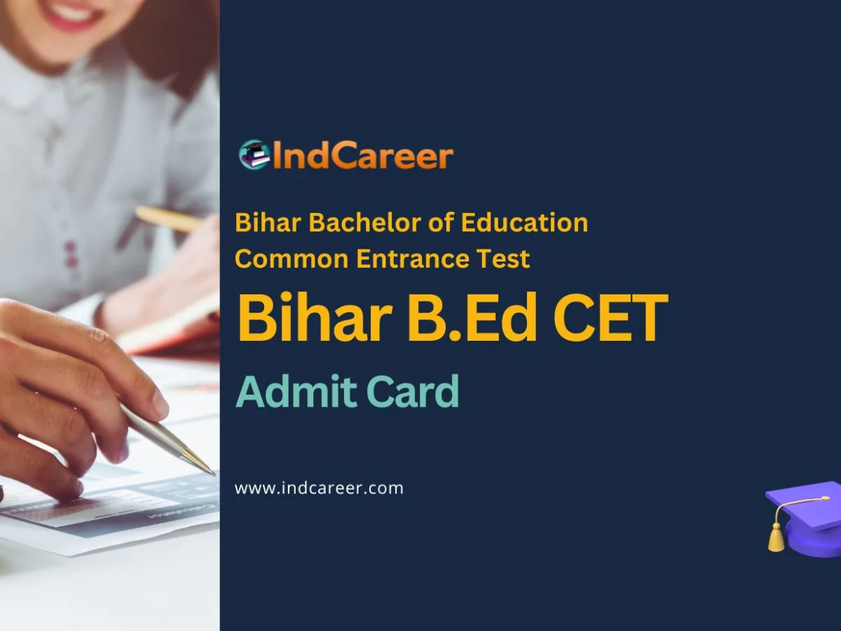 Bihar B.Ed CET Admit Card