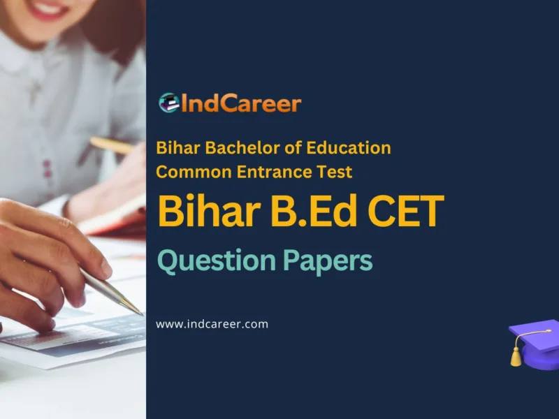 Bihar B.Ed CET Question Papers
