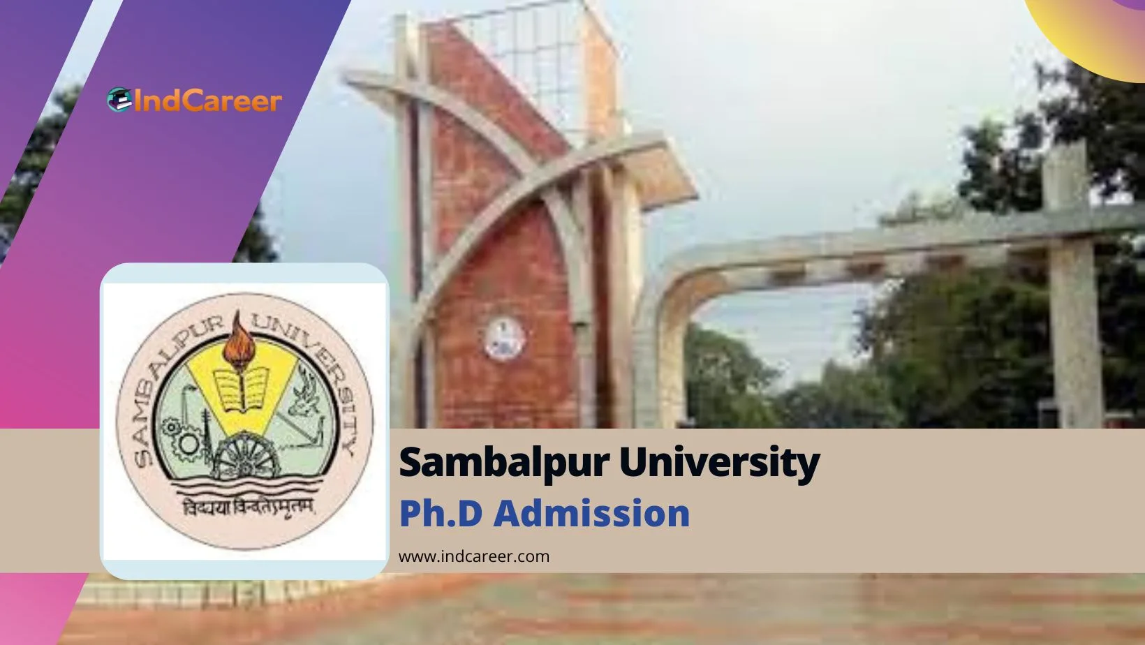 Sambalpur University PhD Admission