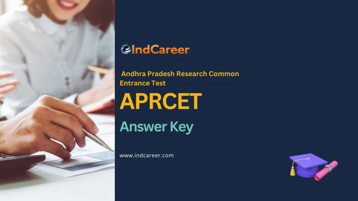 APRCET Answer Key: Download Solutions PDF