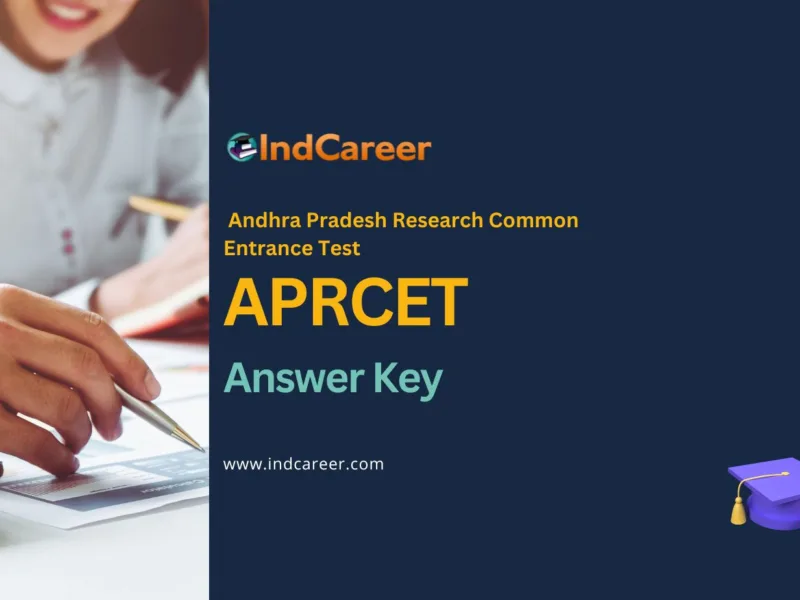 APRCET Answer Key: Download Solutions PDF