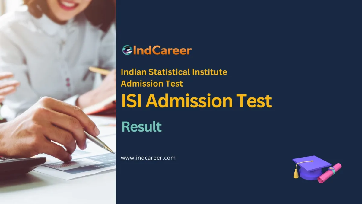 ISI Entrance Exam Result