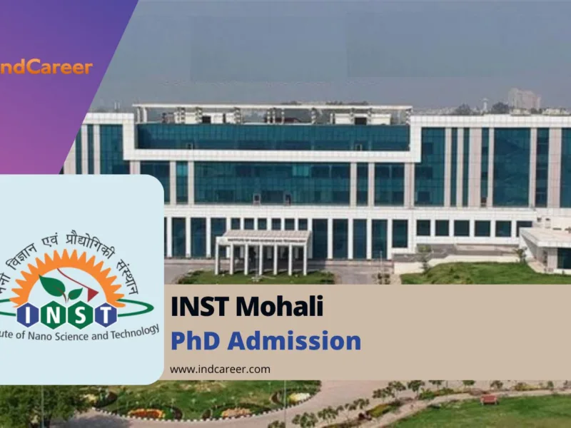 INST Mohali PhD Admission