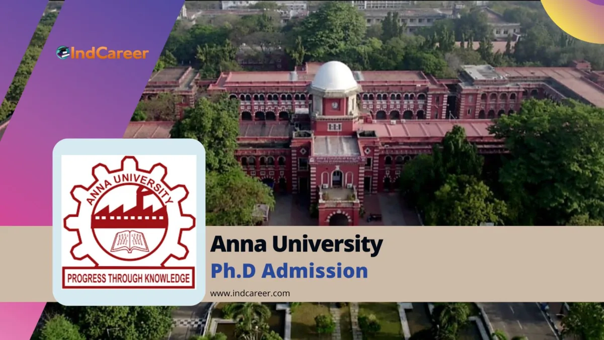 Anna University PhD Admission