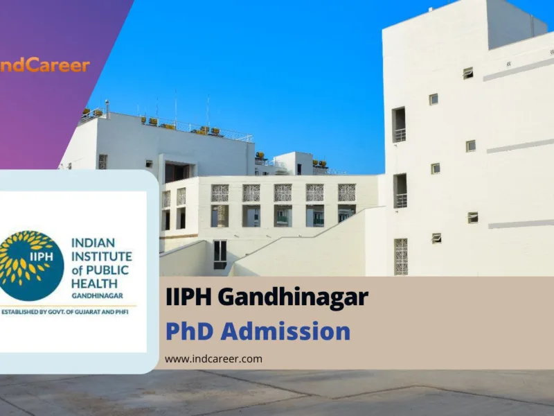 IIPH Gandhinagar PhD Admission