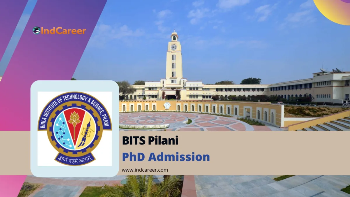 BITS Pilani PhD Admission