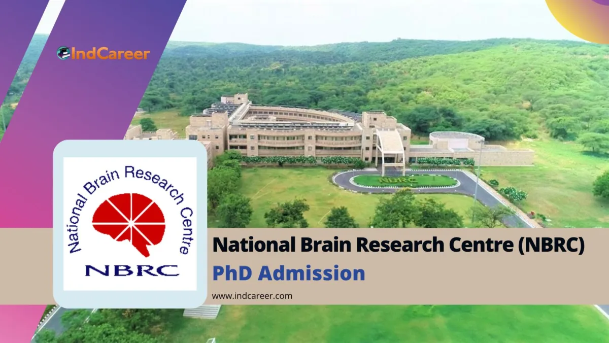 National Brain Research Centre PhD Admission