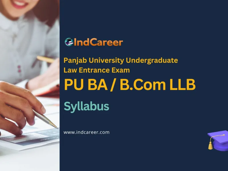PU BA / B.Com LLB Syllabus